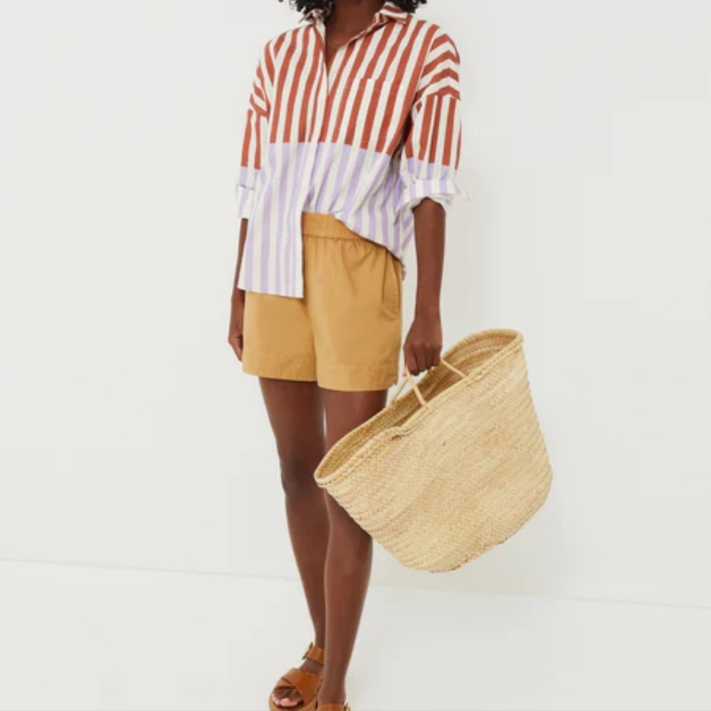 LMND, Women's Butter Color Shorts L
